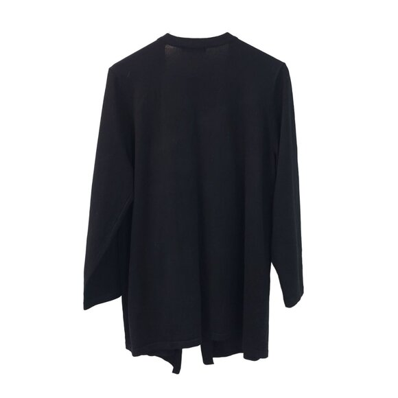 NWT Coldwater Creek Red Woman Solid Open Cozy Cardigan Sweater Size 1X - Picture 2 of 5